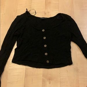 Black button up long sleeve